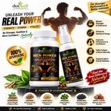 ShifaHerbalcare Men Power Combo – 60 Capsules + 30 ml Men Power Oil